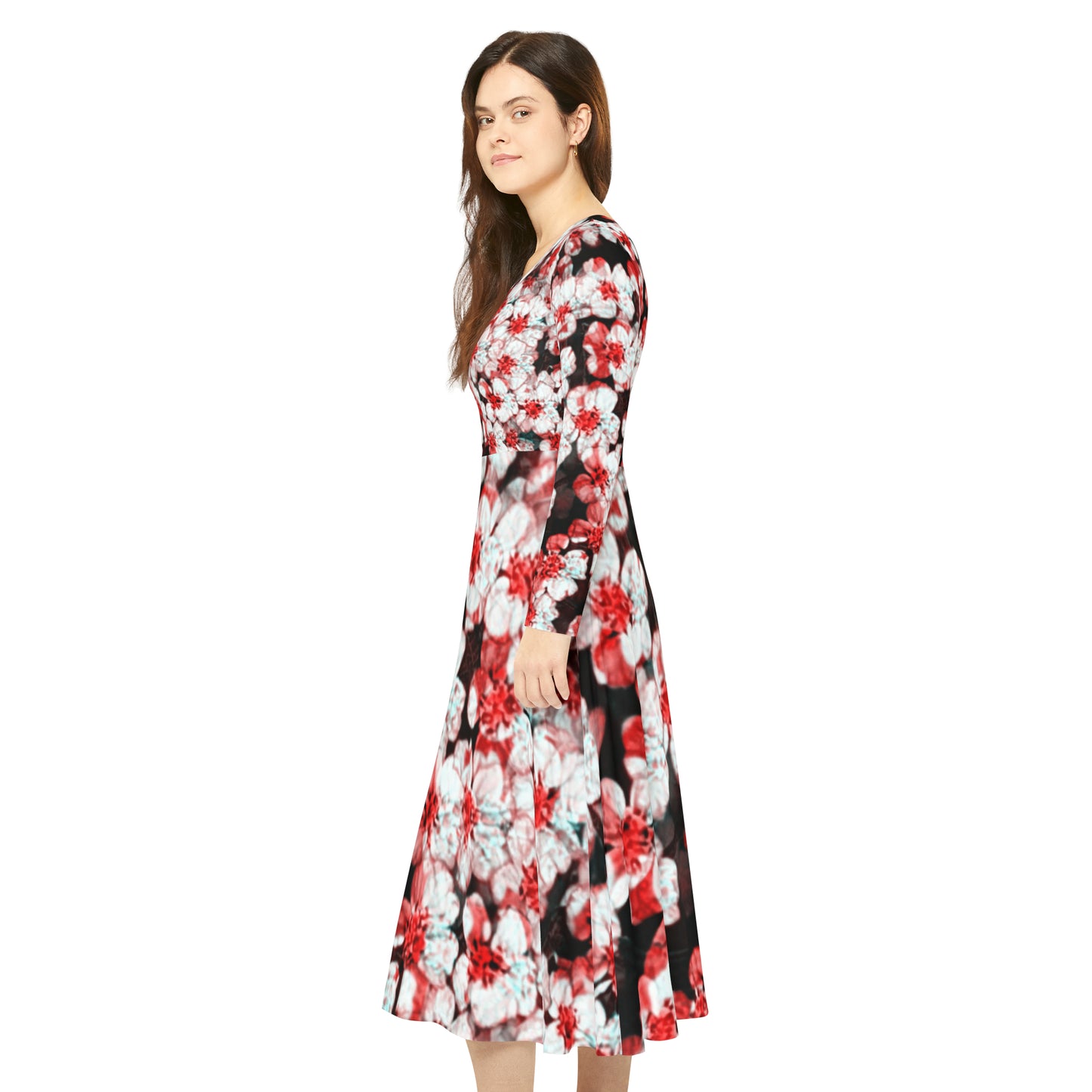 Women's Long Sleeve Dress (AOP)