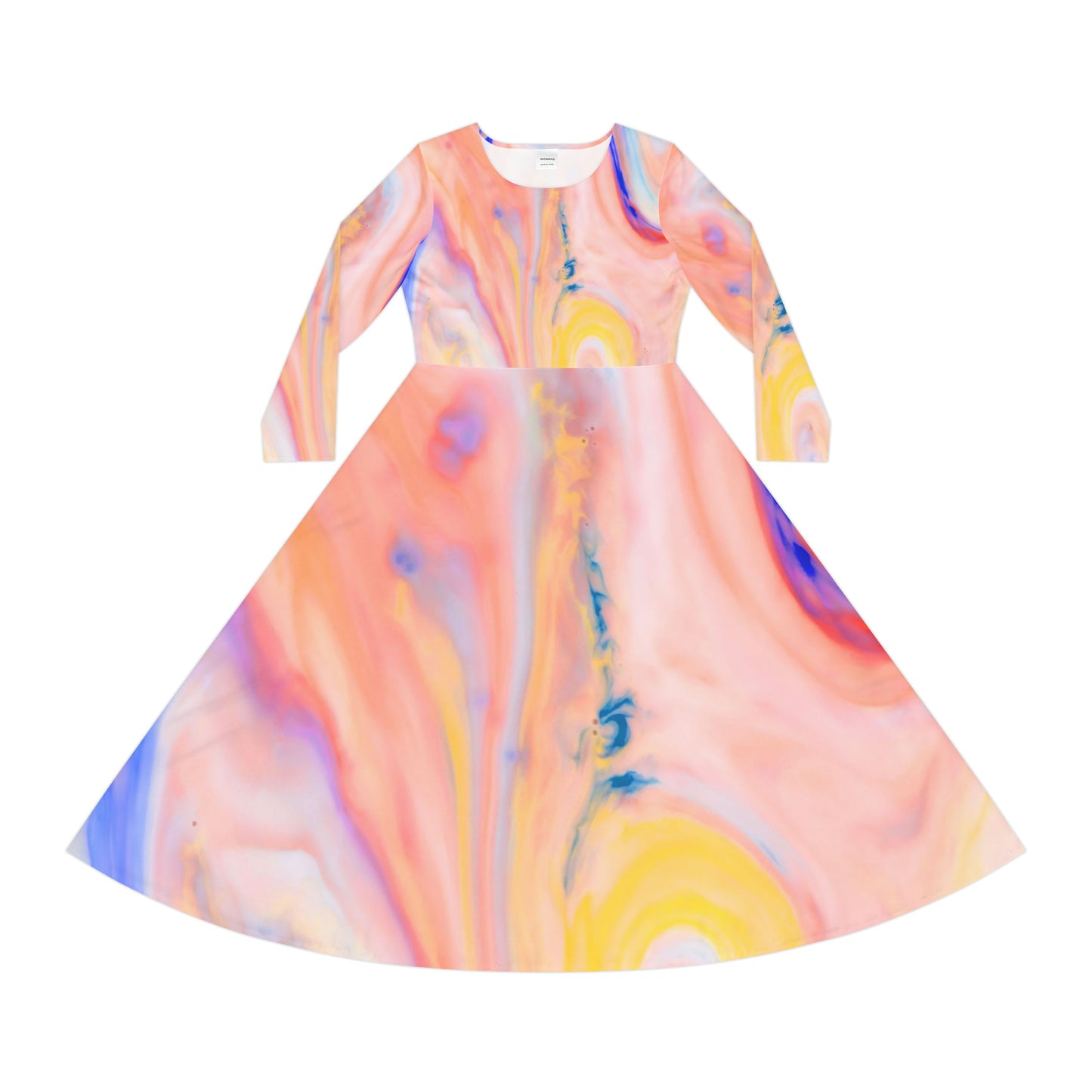 Women's Long Sleeve Dress (AOP)