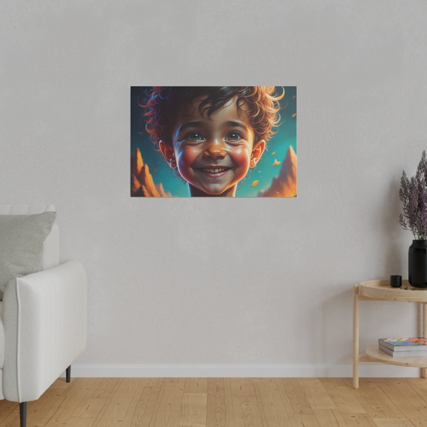 Matte Canvas, Stretched, 0.75"
