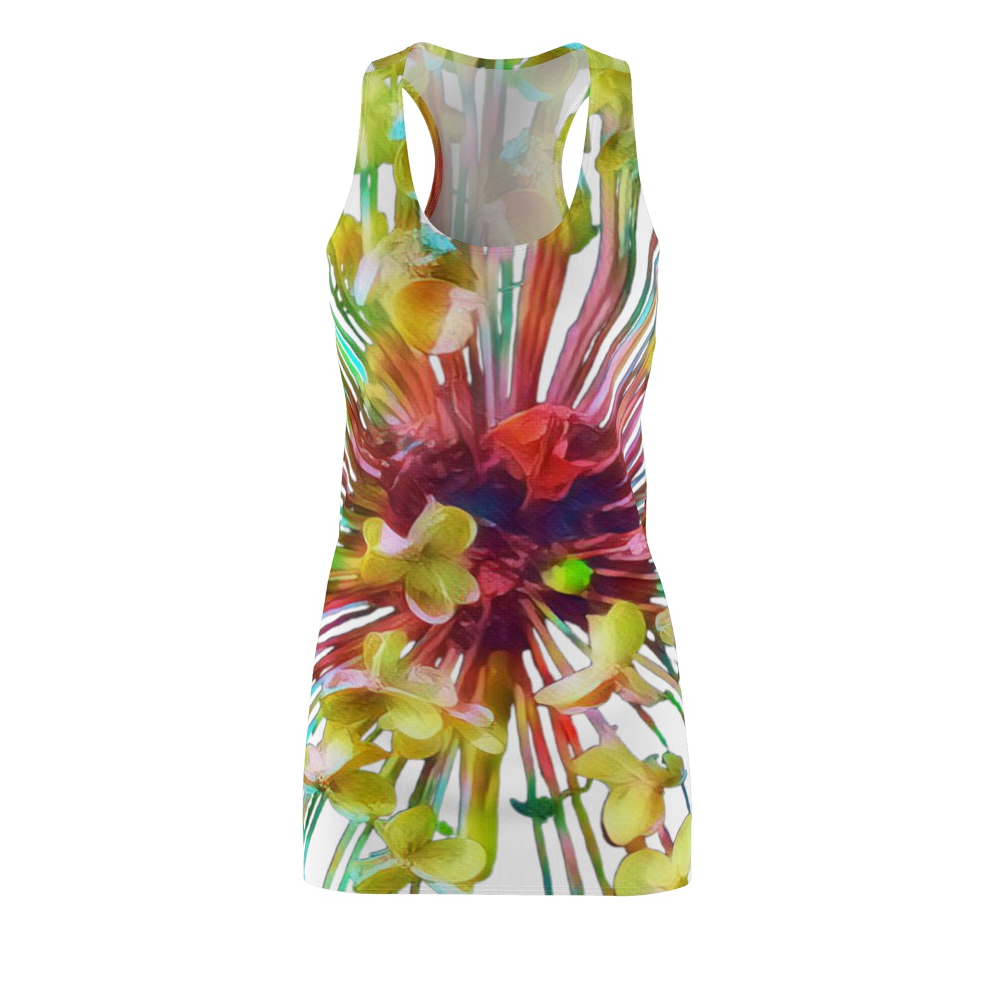 Women's Cut & Sew Racerback Dress (AOP)