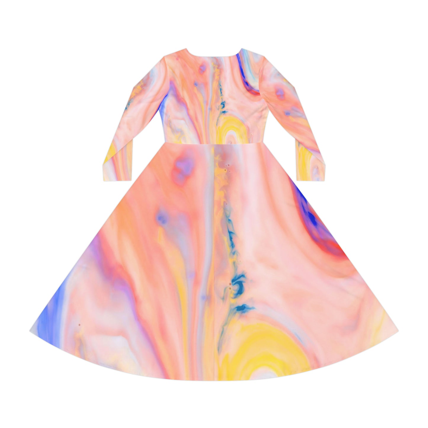 Women's Long Sleeve Dress (AOP)