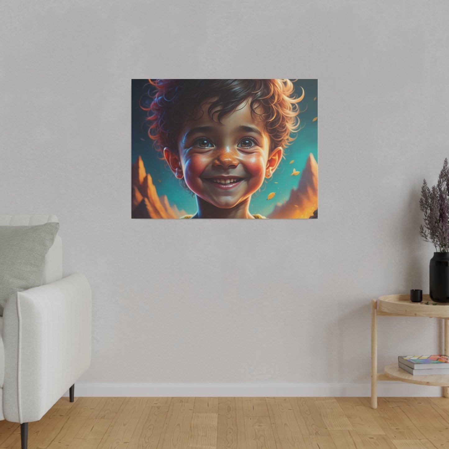 Matte Canvas, Stretched, 0.75"