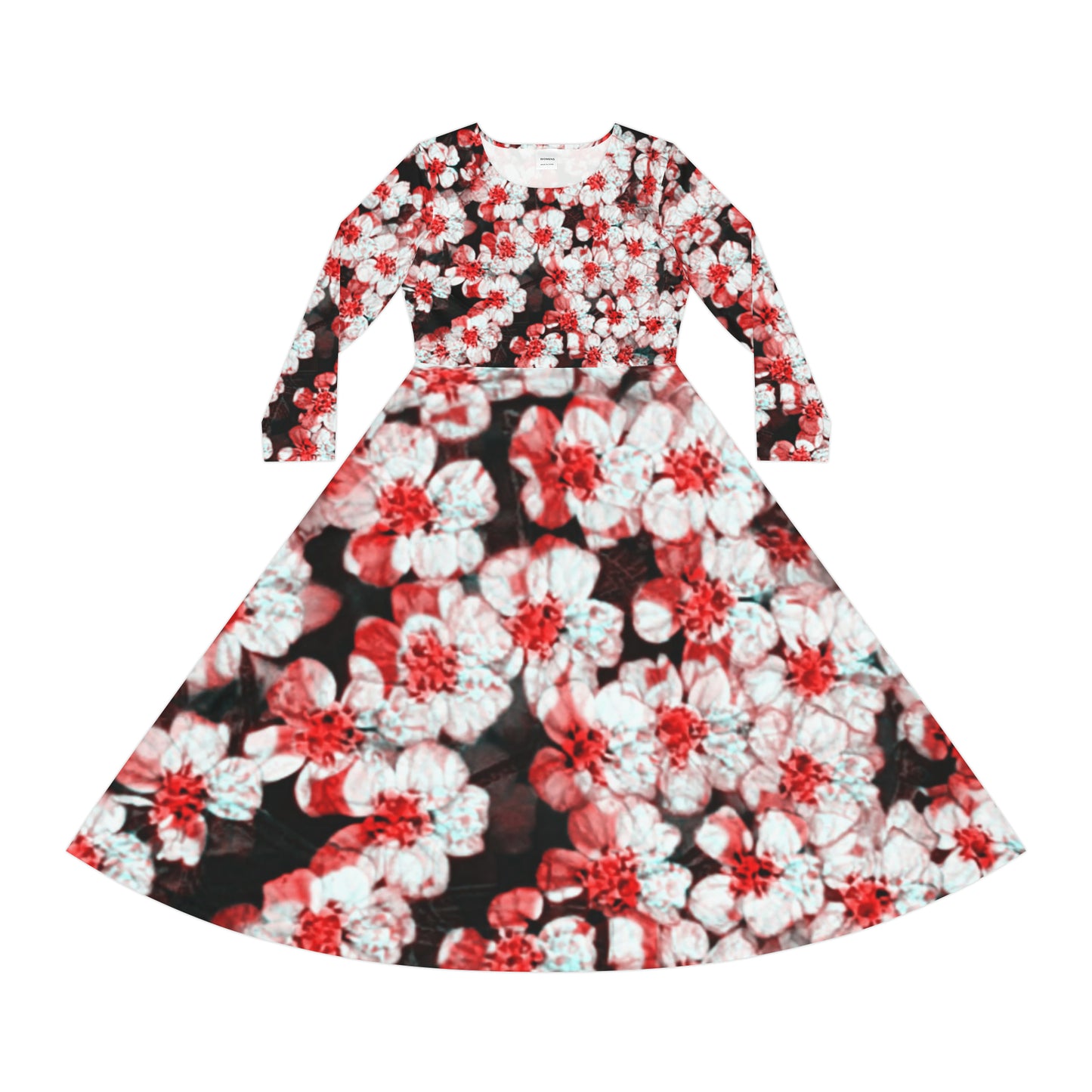 Women's Long Sleeve Dress (AOP)