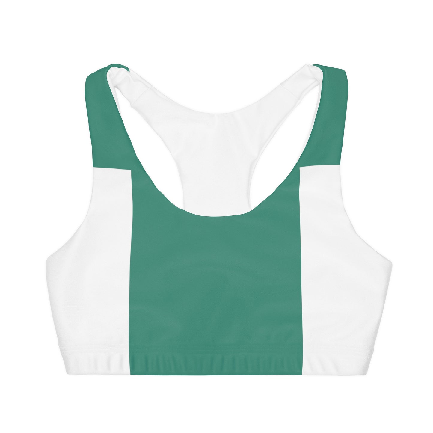 Girls' Double Lined Seamless Sports Bra (AOP)