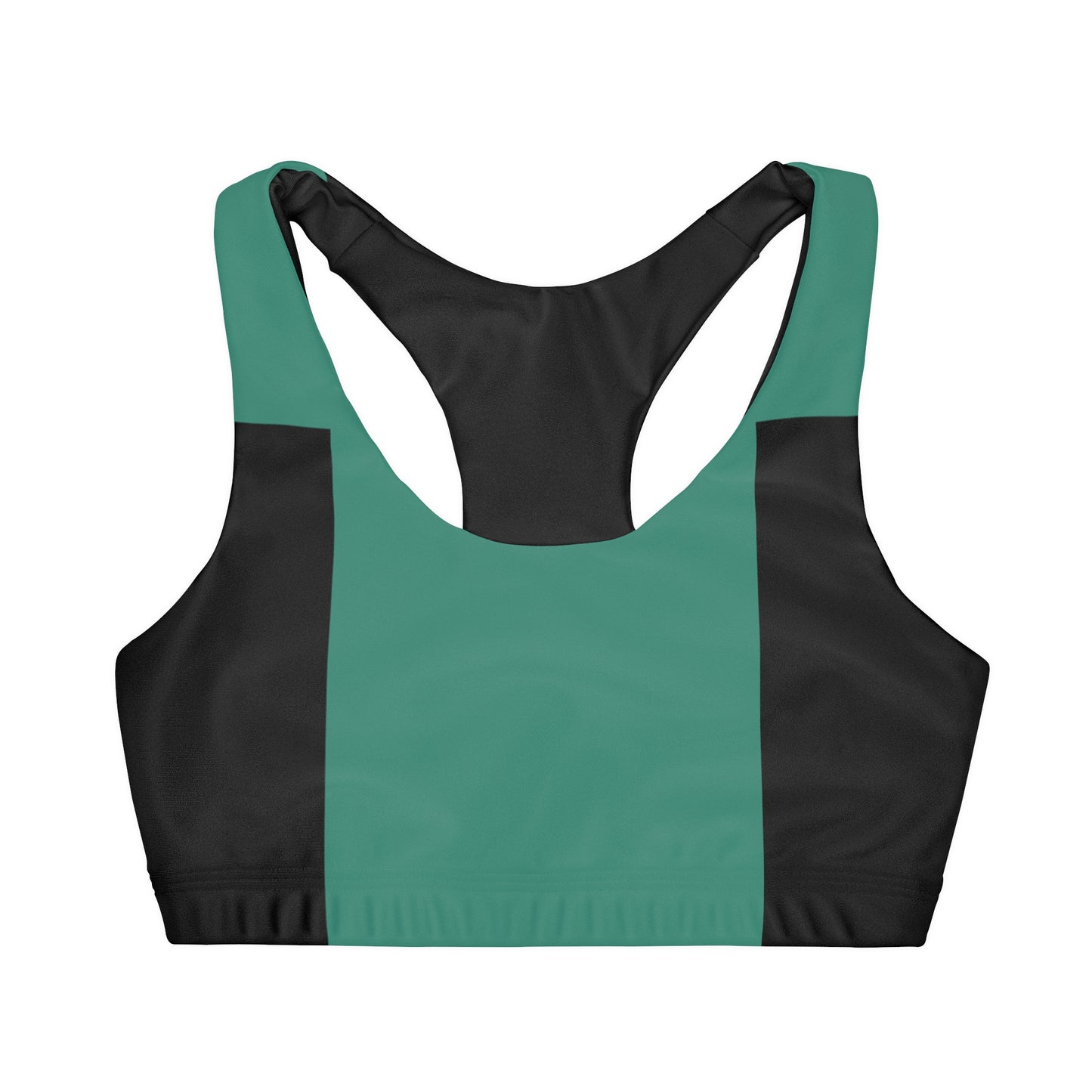 Girls' Double Lined Seamless Sports Bra (AOP)