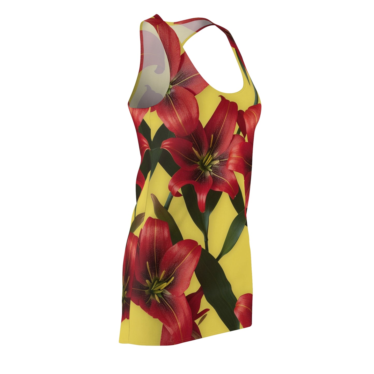Women's Cut & Sew Racerback Dress (AOP)