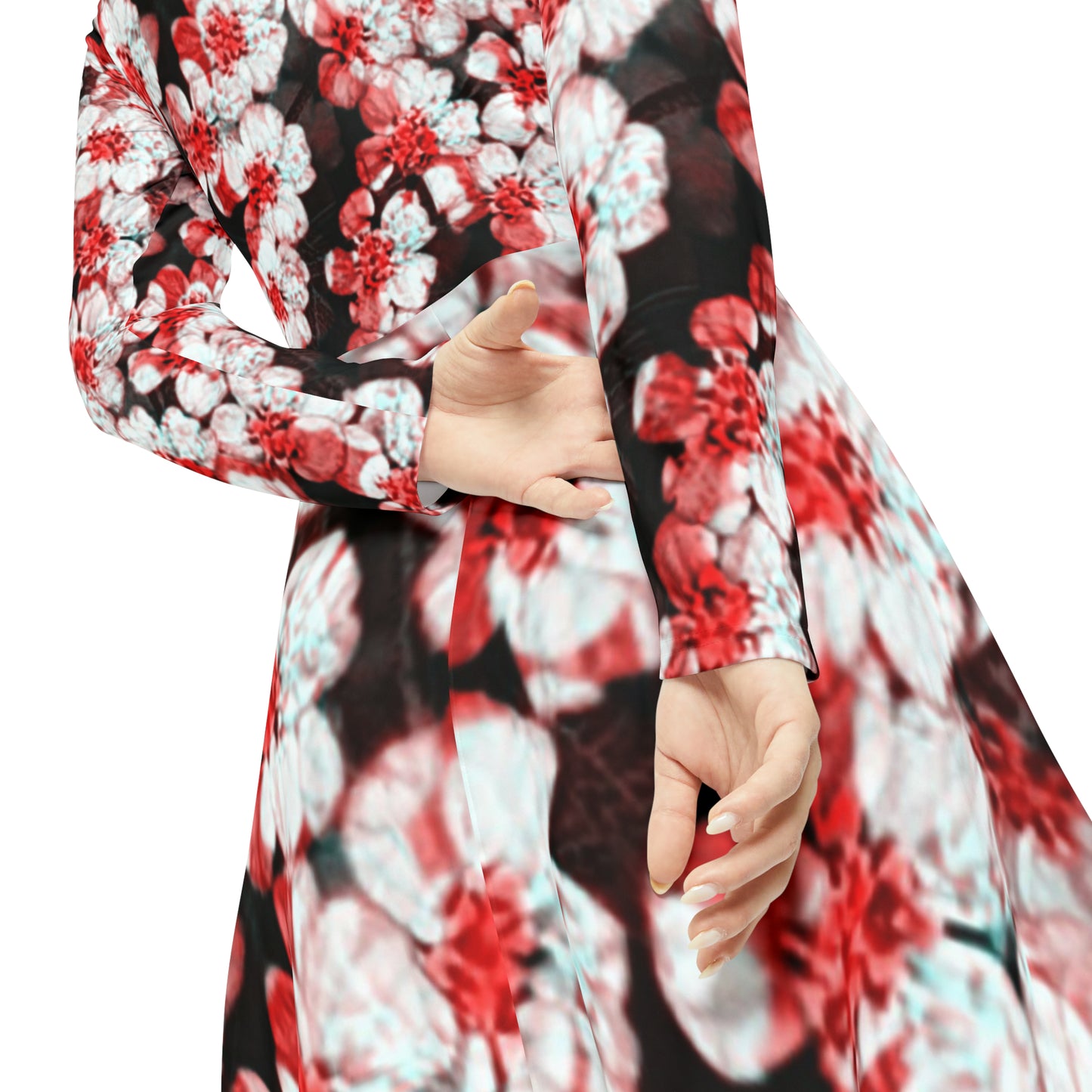 Women's Long Sleeve Dress (AOP)