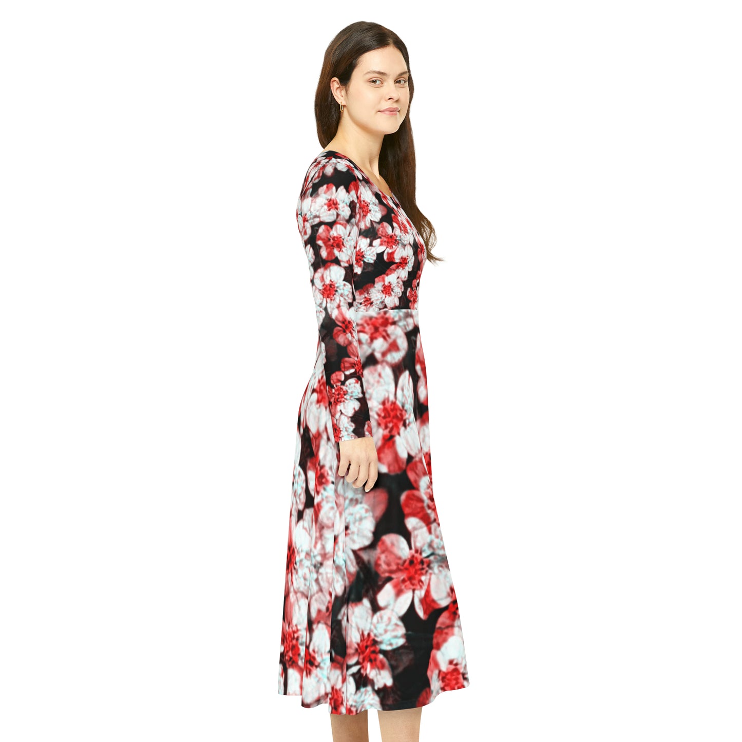 Women's Long Sleeve Dress (AOP)