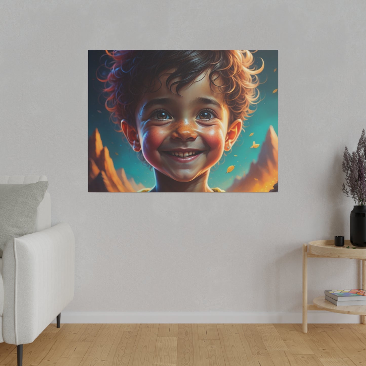 Matte Canvas, Stretched, 0.75"