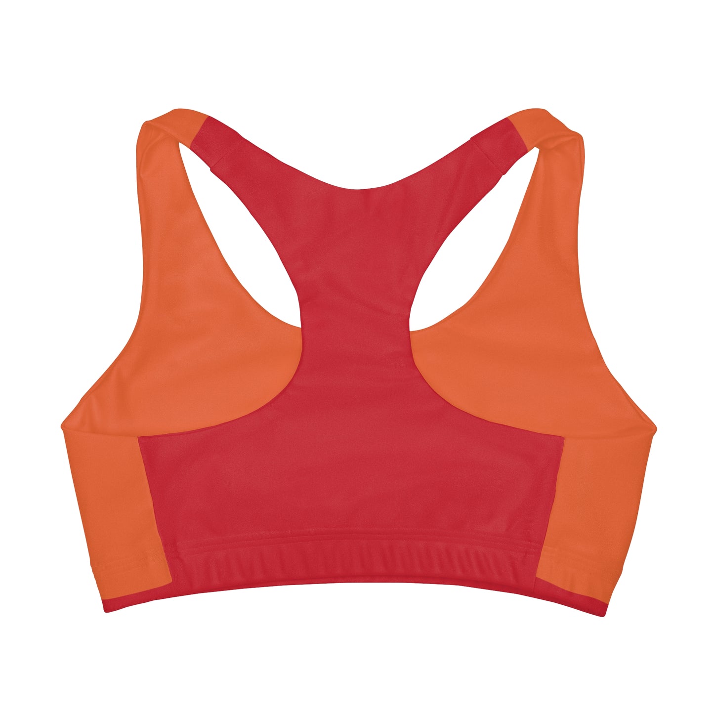 Girls' Double Lined Seamless Sports Bra (AOP)