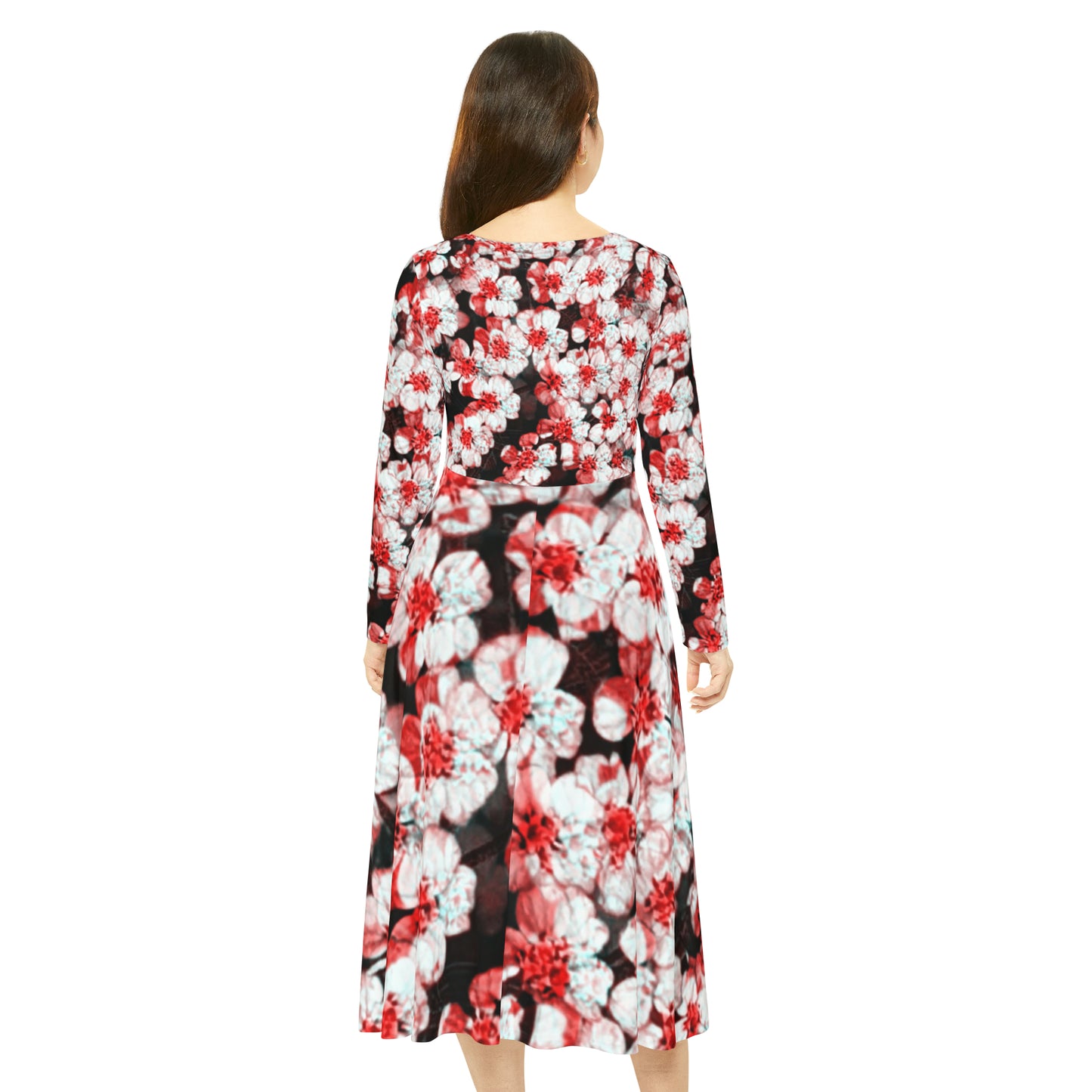 Women's Long Sleeve Dress (AOP)
