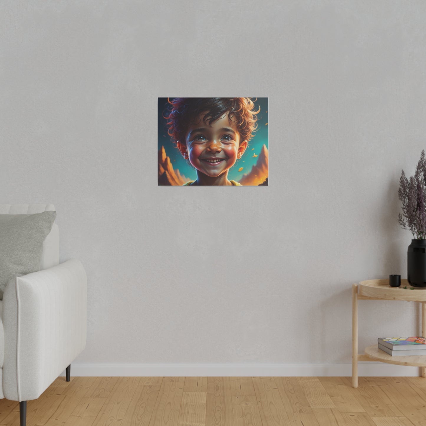 Matte Canvas, Stretched, 0.75"