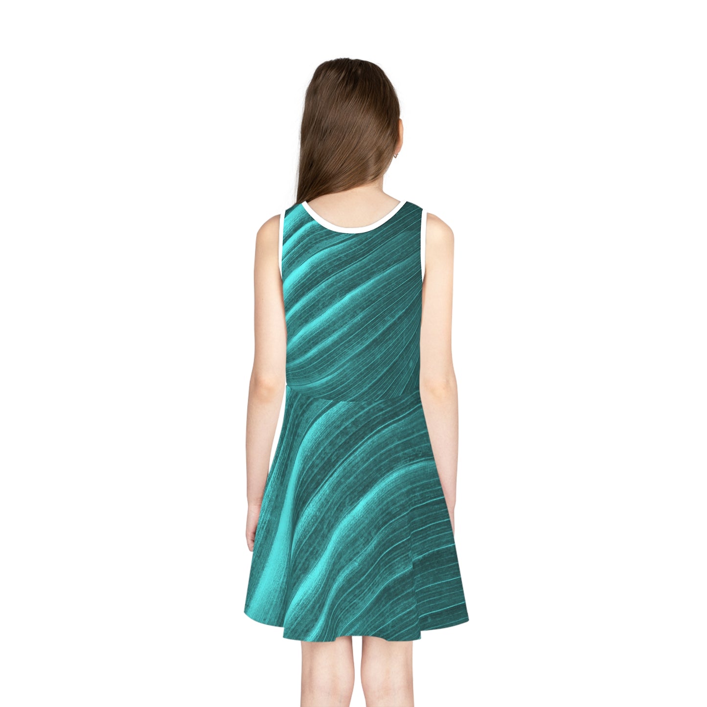 Girls Sleeveless dress (AOP)