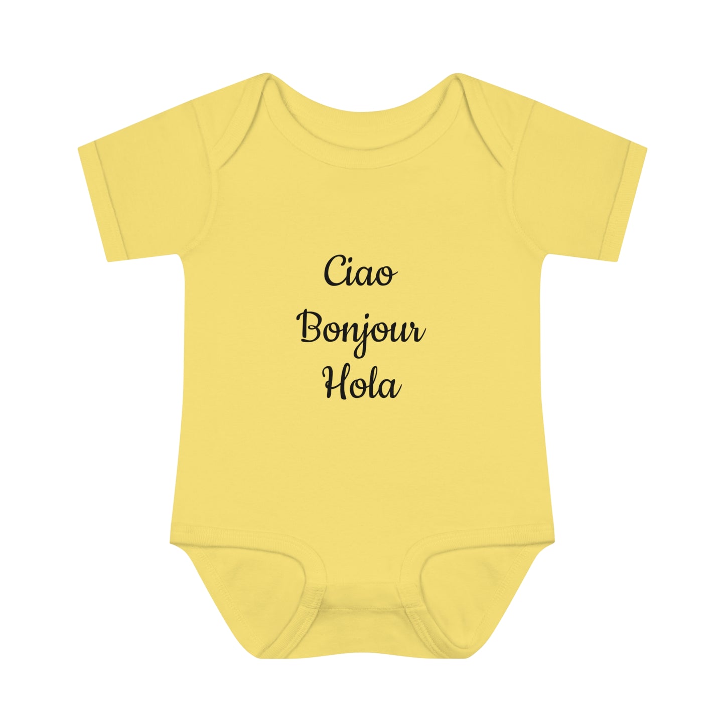 Infant Baby Rib Bodysuit