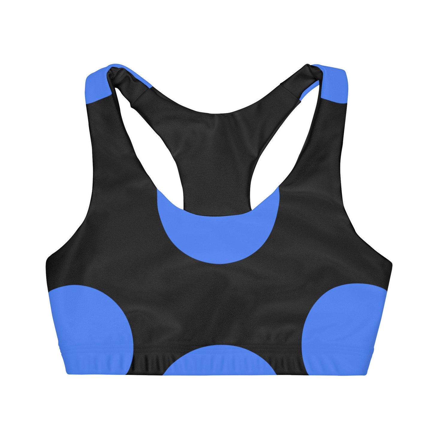 Girls' Double Lined Seamless Sports Bra (AOP)