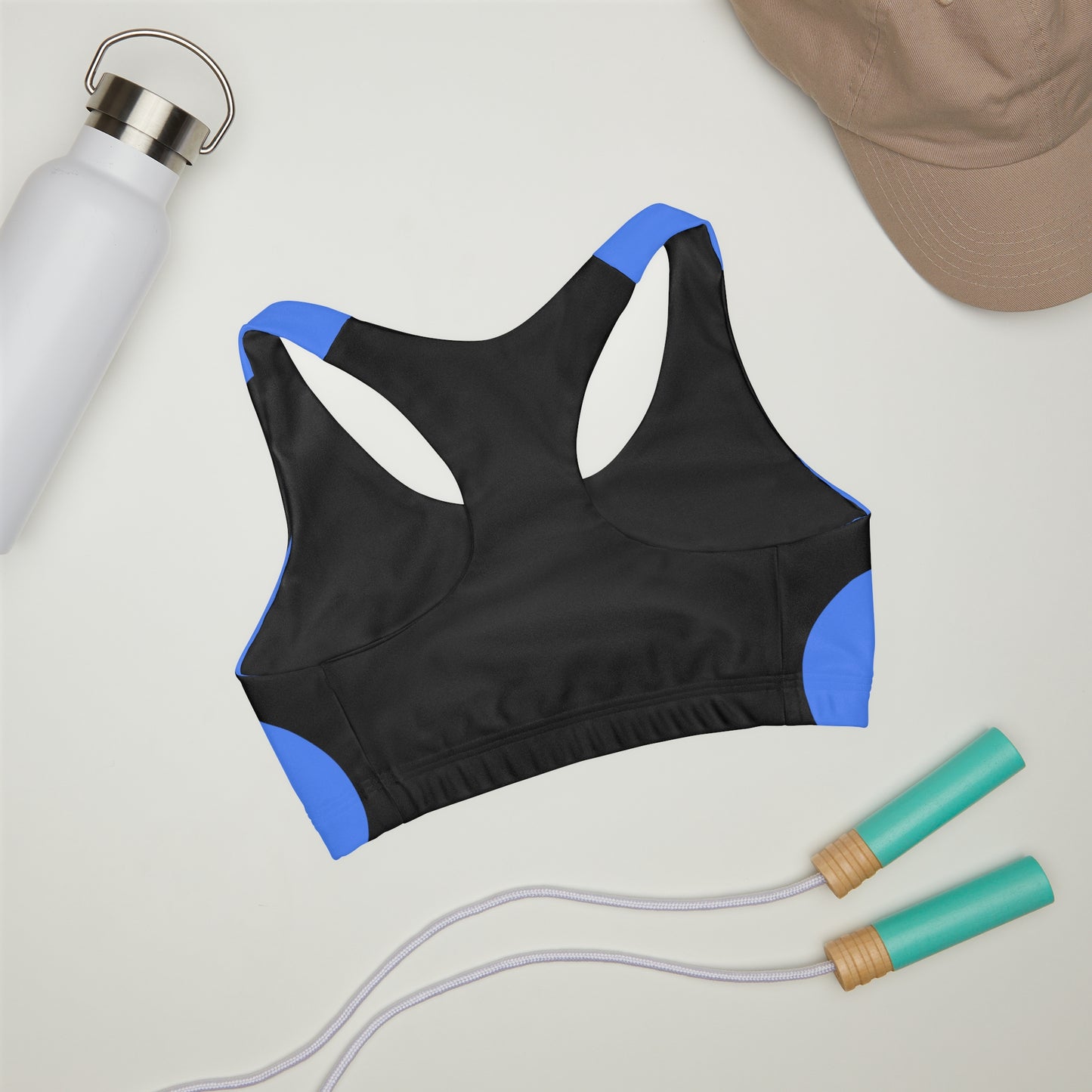 Girls' Double Lined Seamless Sports Bra (AOP)