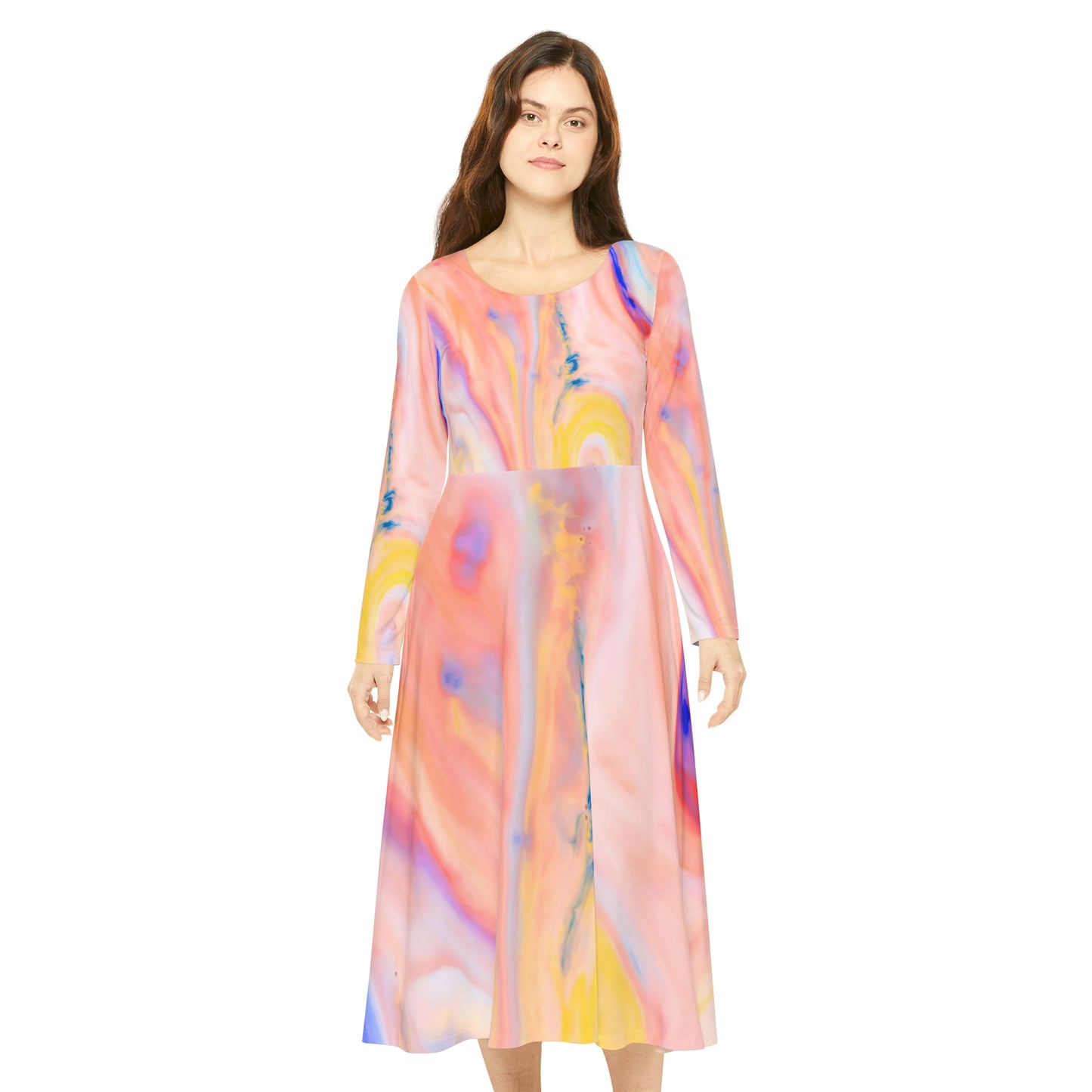 Women's Long Sleeve Dress (AOP)