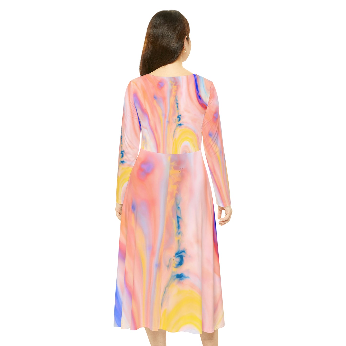 Women's Long Sleeve Dress (AOP)