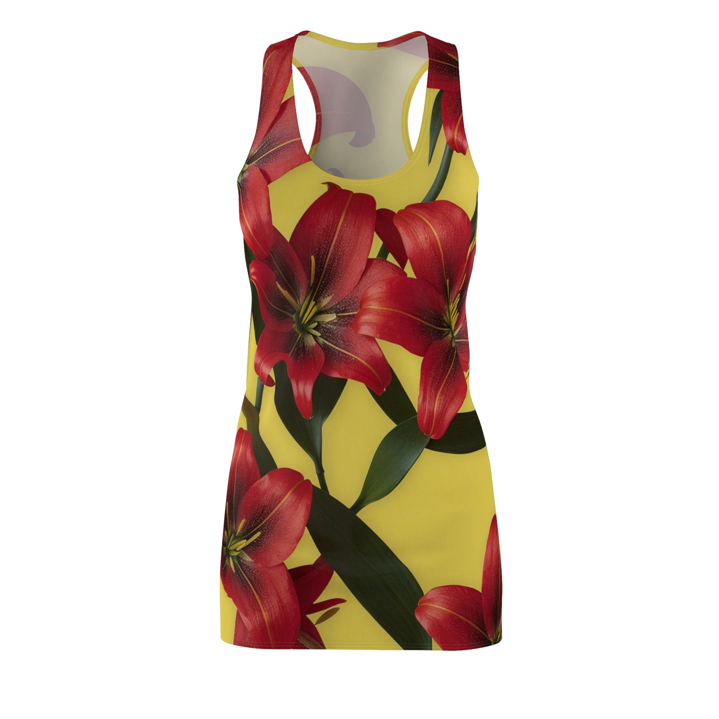 Women's Cut & Sew Racerback Dress (AOP)