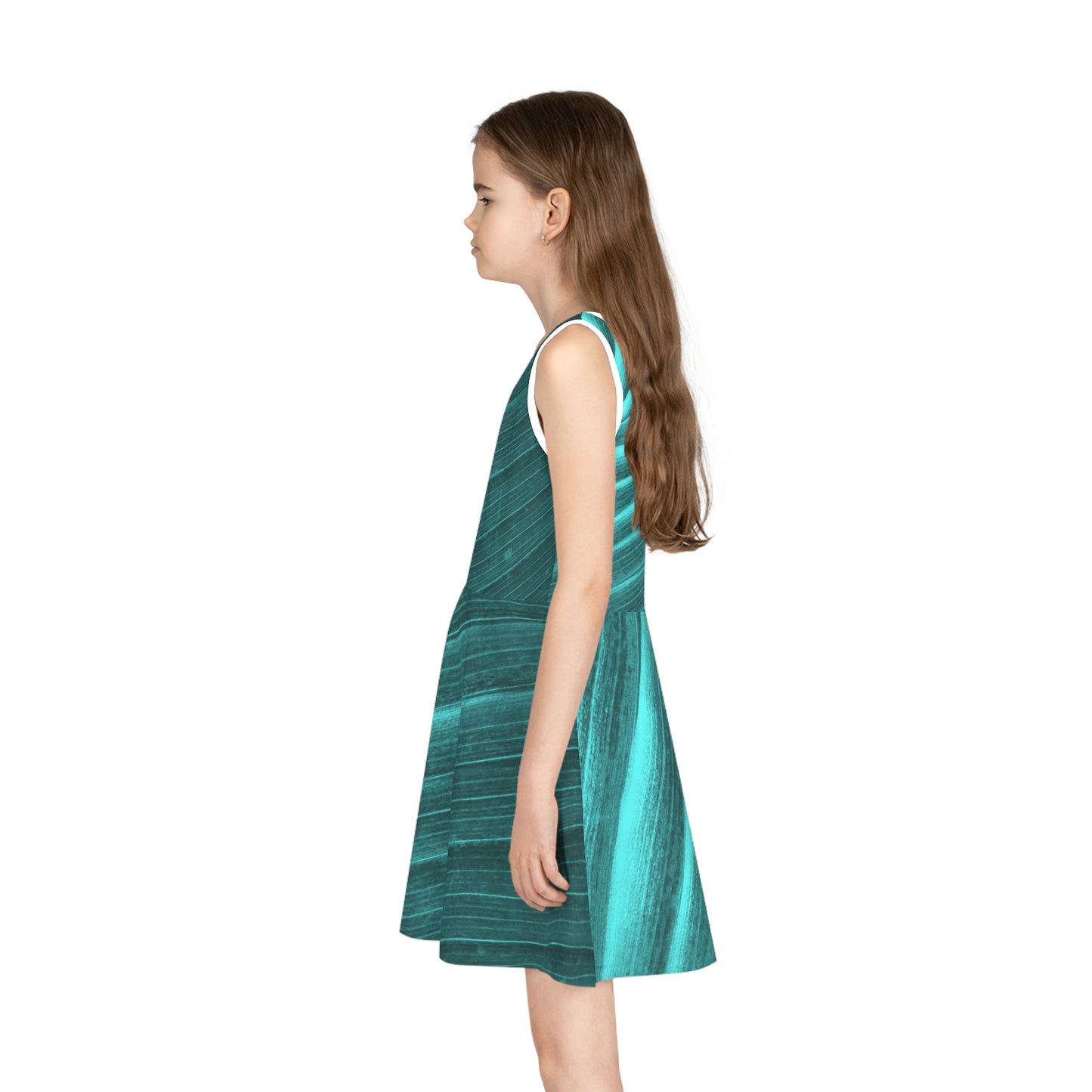 Girls Sleeveless dress (AOP)
