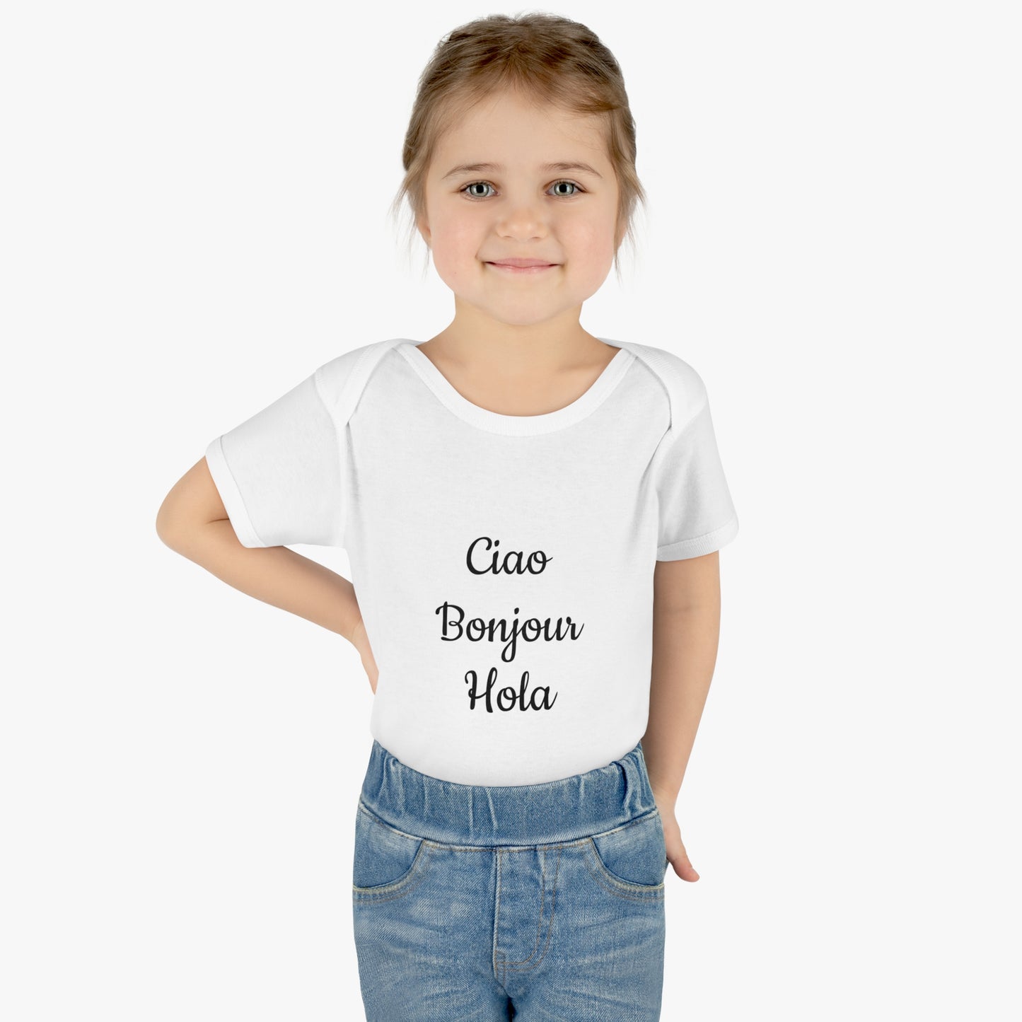 Infant Baby Rib Bodysuit