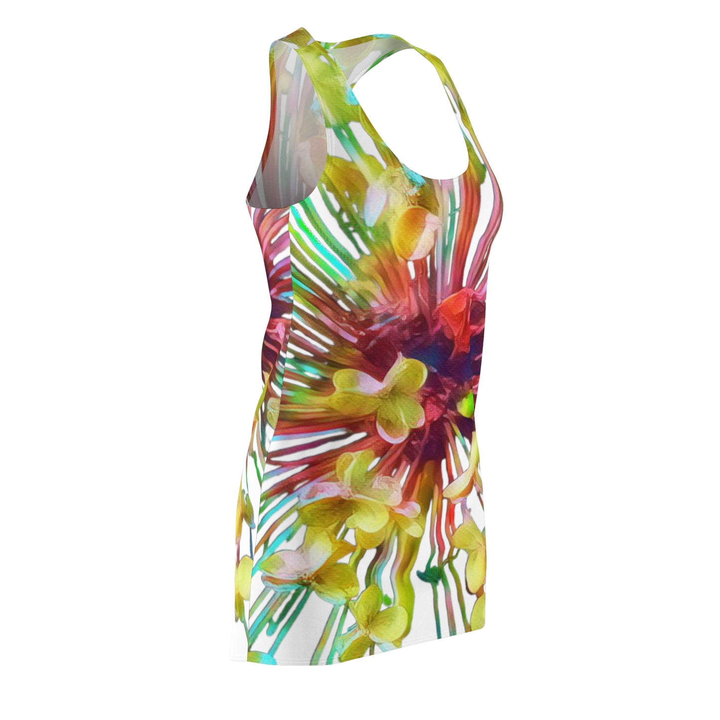 Women's Cut & Sew Racerback Dress (AOP)
