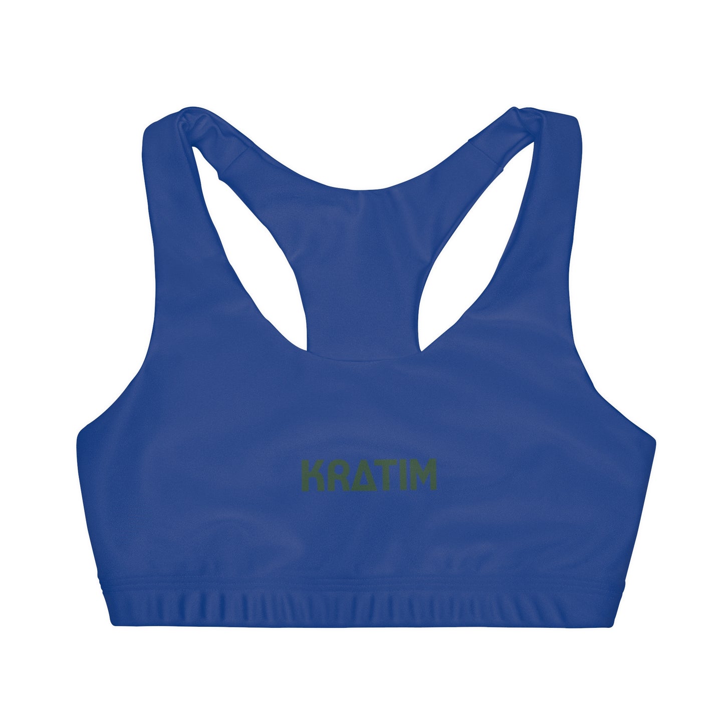 Girls' Double Lined Seamless Sports Bra (AOP)
