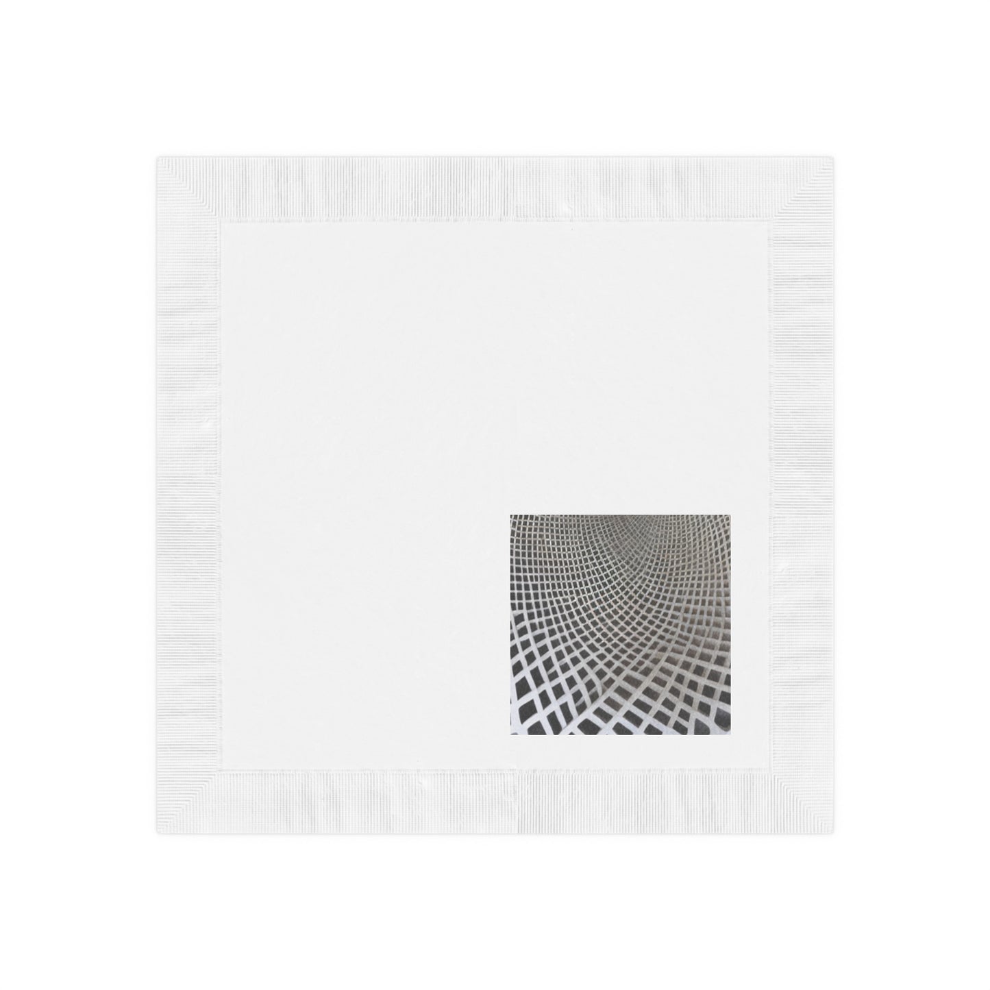 White Coined Napkins