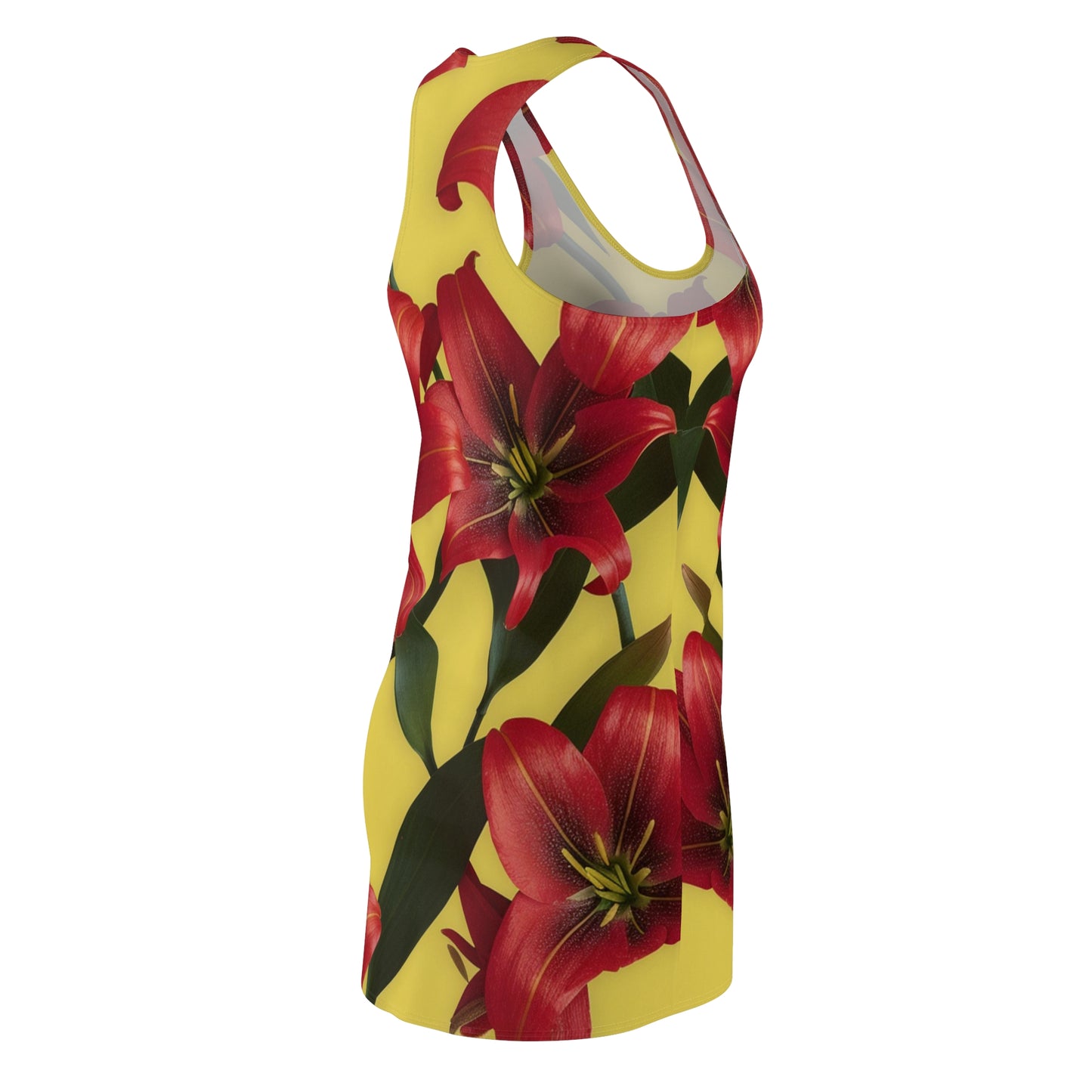 Women's Cut & Sew Racerback Dress (AOP)