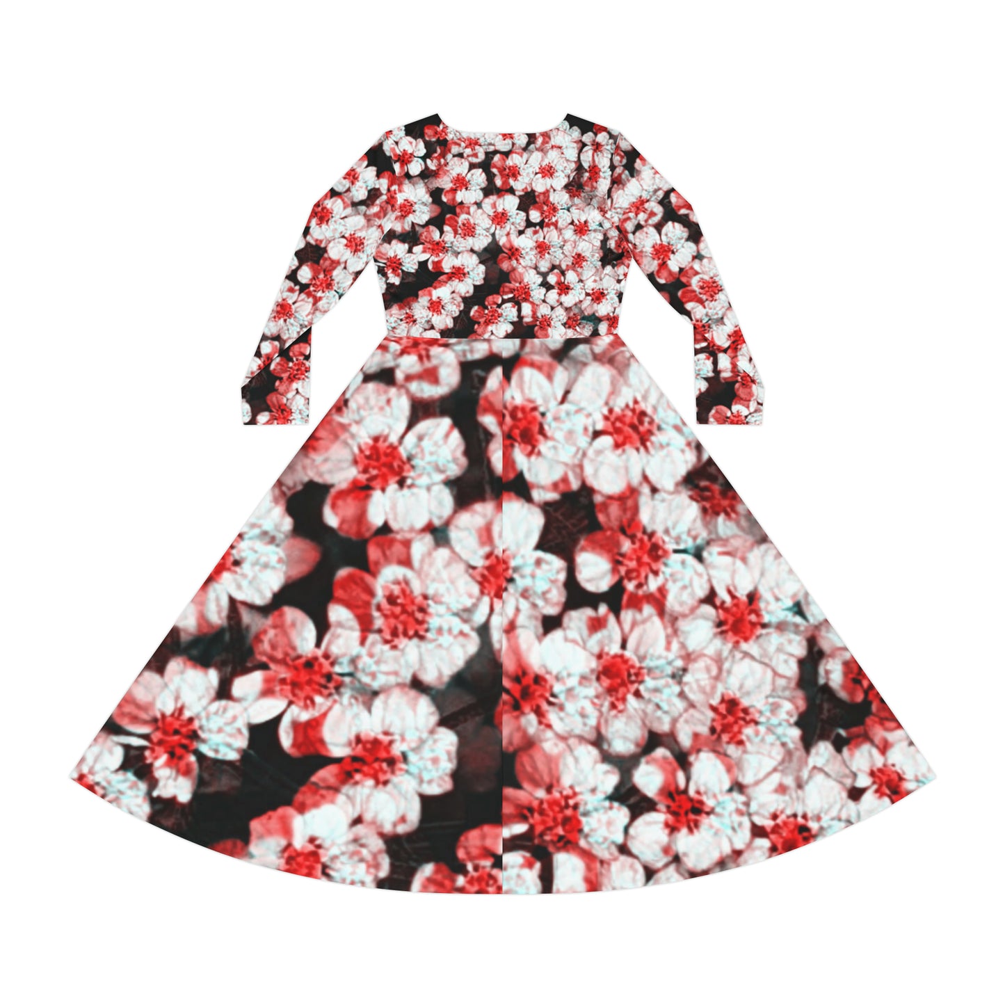 Women's Long Sleeve Dress (AOP)