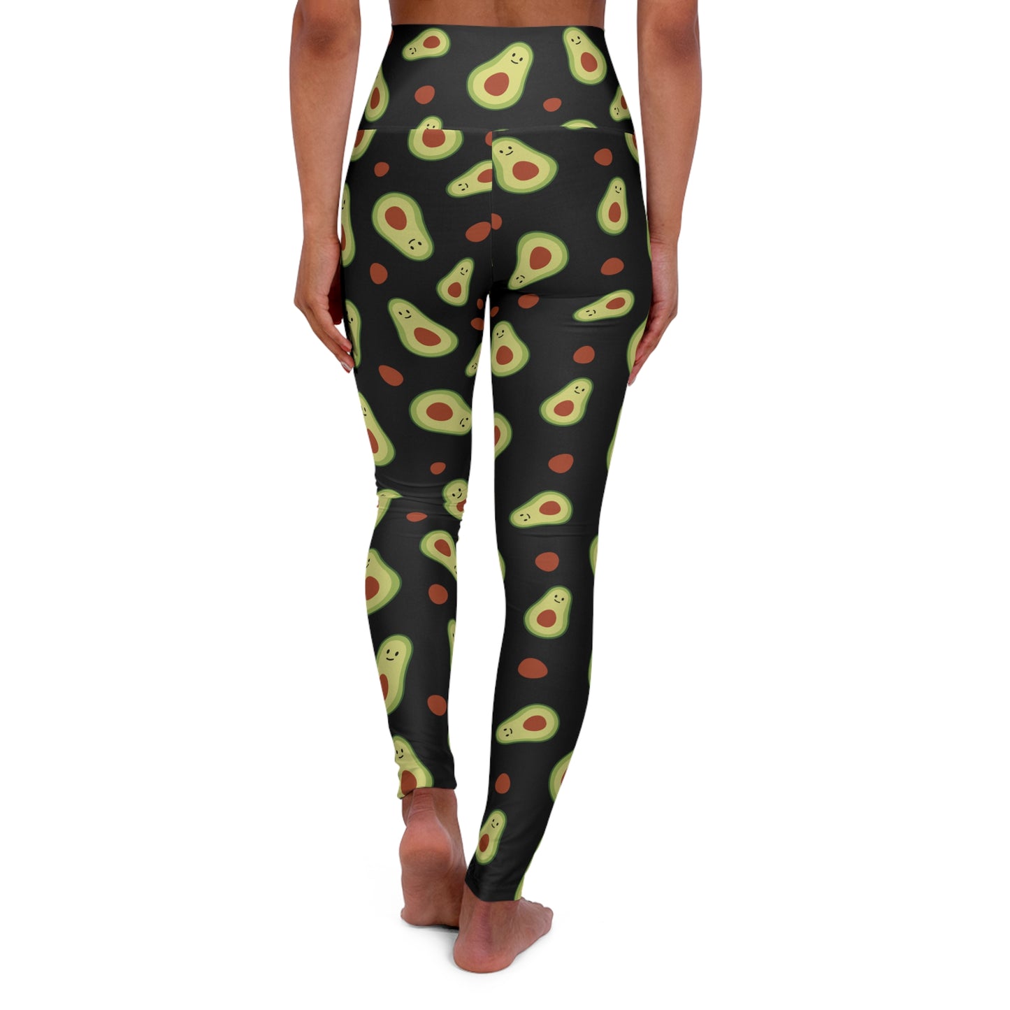 High Waisted Yoga Leggings (AOP)