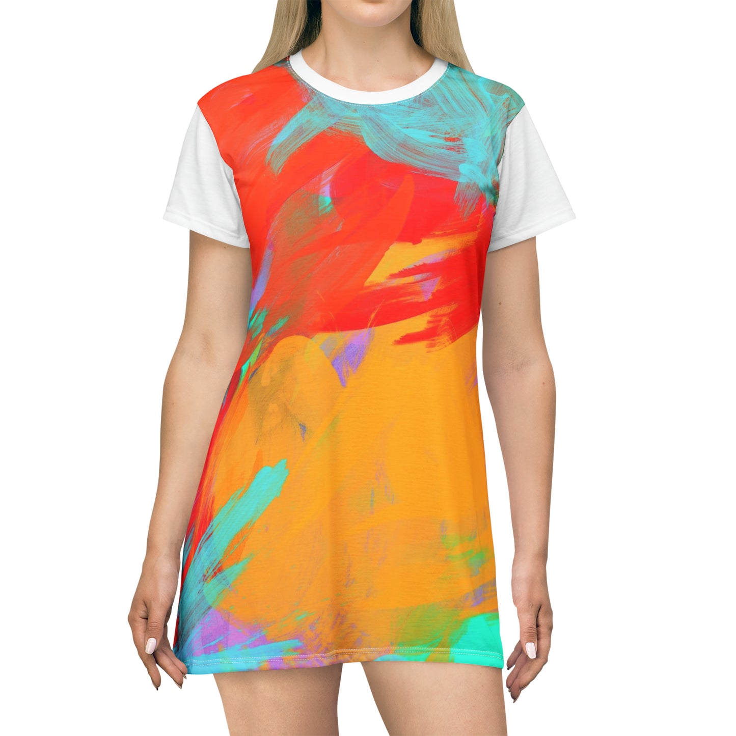 T-Shirt Dress (AOP)