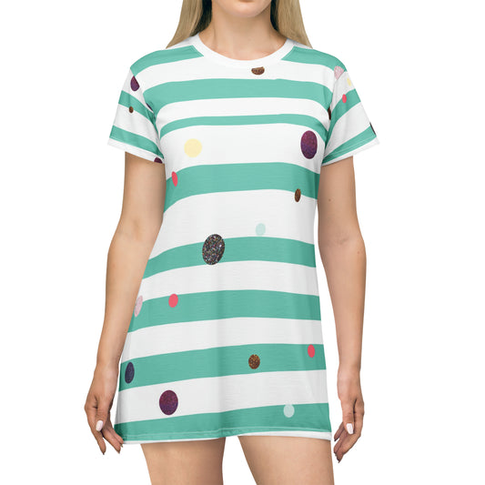 T-Shirt Dress (AOP)